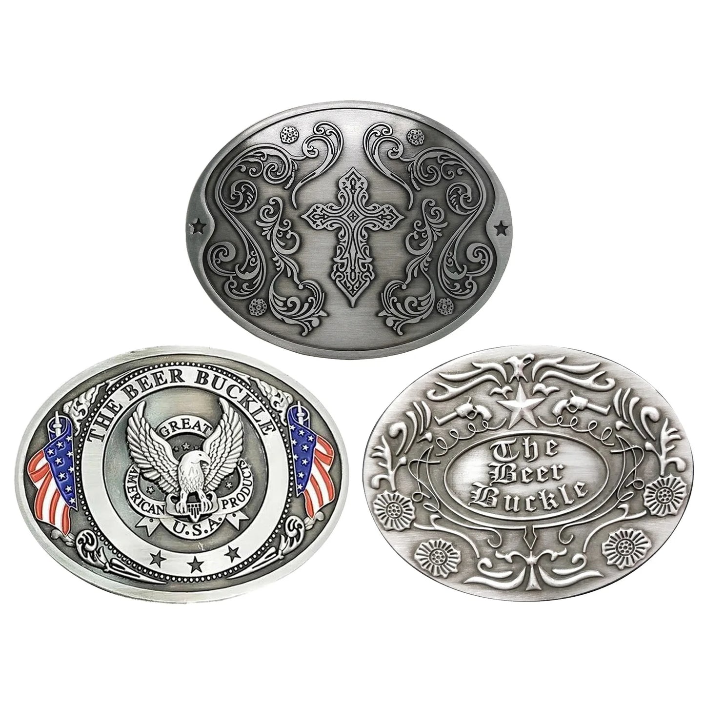 Portable Beer Holder Belt Buckle