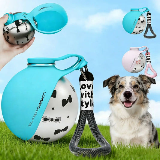 Travel Dog Water Bottle – Leakproof & Easy Carry