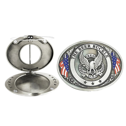 Portable Beer Holder Belt Buckle