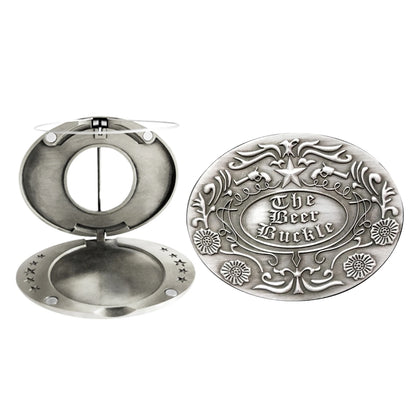 Portable Beer Holder Belt Buckle